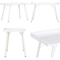 Schreibtisch Weiß 90×50×79 cm - Schreibtisch - Weißer Schreibtisch - Bürostuhl - Home Office Möbel - pc Schreibtisch - Home & Living Schreibtisch Weiß 90×50×79 cm - Schreibtisch - Weißer Schreibtisch - Bürostuhl - Home Office Möbel - pc Schreibtisch - Home & Living von VIDAXL