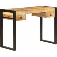Schreibtisch mit 2 Schubladen 110 x 50 x 77 cm Mangoholz Massiv vidaXL Schreibtisch mit 2 Schubladen 110 x 50 x 77 cm Mangoholz Massiv vidaXL von VIDAXL