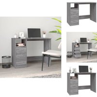 Schreibtisch mit Schubladen Grau Sonoma 102x50x76 cm - Bürostuhl - Schreibtisch - Home Office - Arbeitsplatzgestaltung - Ergonomischer Stuhl Schreibtisch mit Schubladen Grau Sonoma 102x50x76 cm - Bürostuhl - Schreibtisch - Home Office - Arbeitsplatzgestaltung - Ergonomischer Stuhl von VIDAXL