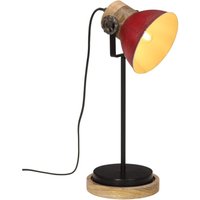 Schreibtischlampe 25 W Rot 17x17x50 cm E27 vidaXL von VIDAXL