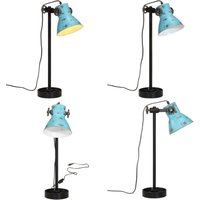 Schreibtischlampe 25 w Blau 15x15x55 cm E27 - Industrielampen - Schreibtischlampe - Stehleuchte - Metalllampe - Blaue Lampe - Home & Living Schreibtischlampe 25 w Blau 15x15x55 cm E27 - Industrielampen - Schreibtischlampe - Stehleuchte - Metalllampe - Blaue Lampe - Home & Living von VIDAXL