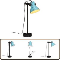 Schreibtischlampe 25 w Blau 15x15x55 cm E27 - Industrielampen - Schreibtischlampe - Stehleuchte - Metalllampe - Blaue Lampe Schreibtischlampe 25 w Blau 15x15x55 cm E27 - Industrielampen - Schreibtischlampe - Stehleuchte - Metalllampe - Blaue Lampe von VIDAXL