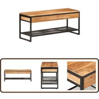 Schuhbank 110x35x45 cm Massivholz Akazie und Eisen - Holz Schuhschrank - Flurbank - Schuhregal - Garderobe - Einbauschrank Schuhbank 110x35x45 cm Massivholz Akazie und Eisen - Holz Schuhschrank - Flurbank - Schuhregal - Garderobe - Einbauschrank von VIDAXL