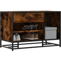 Schuhbank Räuchereiche 80x40x53,5 cm Holzwerkstoff und Metall Vidaxl Schuhbank Räuchereiche 80x40x53,5 cm Holzwerkstoff und Metall Vidaxl von VIDAXL