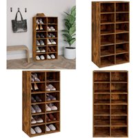 Schuhregal Räuchereiche 54x34x100,5 cm Holzwerkstoff - Schuhregal - Schrank - Regal - Holzwerkstoff - Möbel - Home & Living Schuhregal Räuchereiche 54x34x100,5 cm Holzwerkstoff - Schuhregal - Schrank - Regal - Holzwerkstoff - Möbel - Home & Living von VIDAXL