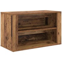 Schuhregal mit Regal Altholz 75 x 35 x 45 cm Holzwerkstoff vidaXL Schuhregal mit Regal Altholz 75 x 35 x 45 cm Holzwerkstoff vidaXL von VIDAXL