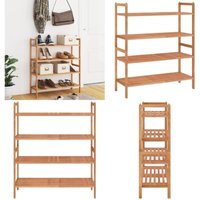 Schuhregale 2 Stk. 69x27x41 cm Massivholz Nussbaum - Holz Schuhregal - Nussbaumholzschohregal - Schuhschrank - Schuhorganisation - Aufbewahrungsbox Schuhregale 2 Stk. 69x27x41 cm Massivholz Nussbaum - Holz Schuhregal - Nussbaumholzschohregal - Schuhschrank - Schuhorganisation - Aufbewahrungsbox von VIDAXL