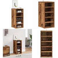 Schuhschrank Altholz-Optik 32x35x70 cm Holzwerkstoff - Vidaxl von VIDAXL