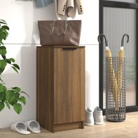 vidaXL Schuhschrank Braun Eichen-Optik 30x35x70 cm Holzwerkstoff vidaXL Schuhschrank Braun Eichen-Optik 30x35x70 cm Holzwerkstoff von VIDAXL