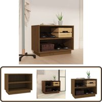 Schuhschrank Honigbraun 60x34x45 cm Massivholz Kiefer - Holz Schrank - Schuhschrank - Garderobe - Aufbewahrungsbox - Regal Schuhschrank Honigbraun 60x34x45 cm Massivholz Kiefer - Holz Schrank - Schuhschrank - Garderobe - Aufbewahrungsbox - Regal von VIDAXL