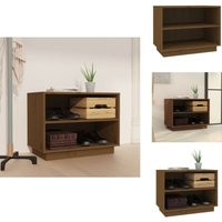 Schuhschrank Honigbraun 60x34x45 cm Massivholz Kiefer - Holz Schrank - Schuhschrank - Garderobe - Aufbewahrungsbox - Regal Schuhschrank Honigbraun 60x34x45 cm Massivholz Kiefer - Holz Schrank - Schuhschrank - Garderobe - Aufbewahrungsbox - Regal von VIDAXL