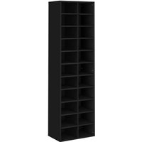 Schuhschrank Schwarz 54x34x183 cm Holzwerkstoff Vidaxl Schuhschrank Schwarz 54x34x183 cm Holzwerkstoff Vidaxl von VIDAXL