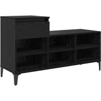 Schuhschrank mit Regal Schwarz Eichen-Optik 102 x 36 x 60 cm vidaXL Schuhschrank mit Regal Schwarz Eichen-Optik 102 x 36 x 60 cm vidaXL von VIDAXL