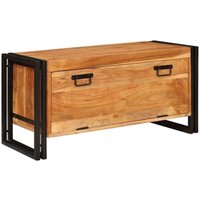 Schuhschrank mit Regal Braun 90 x 38 x 45 cm Massivholz Akazie vidaXL Schuhschrank mit Regal Braun 90 x 38 x 45 cm Massivholz Akazie vidaXL von VIDAXL