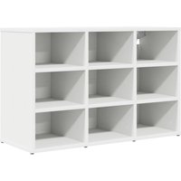 Schuhschrank mit Regal mit Speicher Weiß 52,5 x 30 x 50 cm Holzwerkstoff Vidaxl von VIDAXL