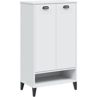 Schuhschrank viken Weiß Holzwerkstoff - Vidaxl von VIDAXL