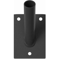 Fahnenmast-Halter Schwarz 10.5 x 7.5 cm Stahl Vidaxl Fahnenmast-Halter Schwarz 10.5 x 7.5 cm Stahl Vidaxl von VIDAXL