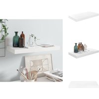 Schweberegal Hochglanz-Weiß 50x23x3,8 cm mdf - Schweberegal - Wandregal - Regal Weiß - Regal Modern - Wohnwandregal Schweberegal Hochglanz-Weiß 50x23x3,8 cm mdf - Schweberegal - Wandregal - Regal Weiß - Regal Modern - Wohnwandregal von VIDAXL