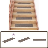 Selbstklebende Treppenmatten 15 Stk. Rechteckig 76x20 cm Creme - Stufenmatten - Treppenläufer - Treppenschutz - Trittsicherheit - Anti-Rutsch Selbstklebende Treppenmatten 15 Stk. Rechteckig 76x20 cm Creme - Stufenmatten - Treppenläufer - Treppenschutz - Trittsicherheit - Anti-Rutsch von VIDAXL