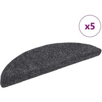 Vidaxl - Stufenmatten Selbstklebend 5 Stk. 56x17x3 cm Dunkelgrau Halbrund Vidaxl - Stufenmatten Selbstklebend 5 Stk. 56x17x3 cm Dunkelgrau Halbrund von VIDAXL