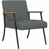 Sessel Dunkelgrau 59 x 75 x 78 cm Stoff vidaXL Sessel Dunkelgrau 59 x 75 x 78 cm Stoff vidaXL von VIDAXL