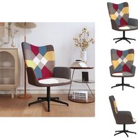 Sessel - Living Relaxsessel Patchwork Stoff - Mehrfarbig Sessel - Living Relaxsessel Patchwork Stoff - Mehrfarbig von VIDAXL