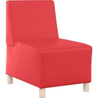 Vidaxl - Sofa-Stuhl ohne Armlehnen Rot 55 cm Kunstleder von VIDAXL