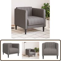 Sessel Taupe Stoff - Esszimmerstuhl - Wohnzimmersofa - Lounge Chair - Gemütlicher Sessel - Polsterstuhl Sessel Taupe Stoff - Esszimmerstuhl - Wohnzimmersofa - Lounge Chair - Gemütlicher Sessel - Polsterstuhl von VIDAXL