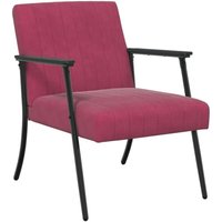 Sessel Weinrot 59 x 75 x 78 cm Samt vidaXL Sessel Weinrot 59 x 75 x 78 cm Samt vidaXL von VIDAXL