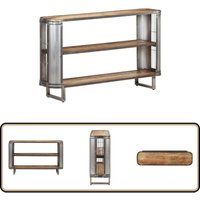 Sideboard 120x30x73 cm Massivholz Mango - Holz Sideboard - Industriel Stil - Mangoholz Sideboard - Wohnzimmer Dekoration - Regal Sideboard 120x30x73 cm Massivholz Mango - Holz Sideboard - Industriel Stil - Mangoholz Sideboard - Wohnzimmer Dekoration - Regal von VIDAXL
