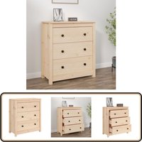 Vidaxl - Sideboard 70x35x80 cm Massivholz Kiefer - Holz Sideboard - Massiver Holzsschrank - Kiefernholzmöbel - Wohnzimmerschrank - Regal Vidaxl - Sideboard 70x35x80 cm Massivholz Kiefer - Holz Sideboard - Massiver Holzsschrank - Kiefernholzmöbel - Wohnzimmerschrank - Regal von VIDAXL