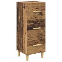 Sideboard Altholz 34,5 x 34 x 90 cm Holzwerkstoff vidaXL von VIDAXL