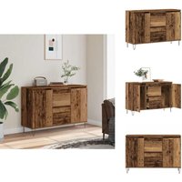 Sideboard Altholz-Optik 104x35x70 cm Holzwerkstoff - Sideboard - Sideboards - Kommode - Buffet Sideboard Altholz-Optik 104x35x70 cm Holzwerkstoff - Sideboard - Sideboards - Kommode - Buffet von VIDAXL