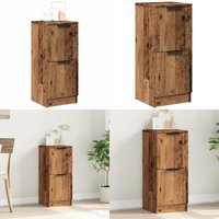 Sideboard Altholz-Optik 30x30x70 cm Holzwerkstoff - Vidaxl von VIDAXL