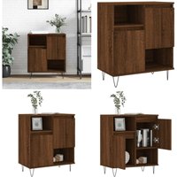 Sideboard Braun Eichen-Optik 60x35x70 cm Holzwerkstoff - Schreibtisch - Wohnzimmermöbel - Sideboard - Eiche Optik - Holzmöbel - Home & Living Sideboard Braun Eichen-Optik 60x35x70 cm Holzwerkstoff - Schreibtisch - Wohnzimmermöbel - Sideboard - Eiche Optik - Holzmöbel - Home & Living von VIDAXL