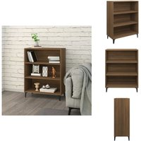 Sideboard Braun Eichen-Optik 69,5x32,5x90 cm Holzwerkstoff - Schreibtisch - Wohnzimmermöbel - Sideboard - Eiche Optik - Holzmöbel Sideboard Braun Eichen-Optik 69,5x32,5x90 cm Holzwerkstoff - Schreibtisch - Wohnzimmermöbel - Sideboard - Eiche Optik - Holzmöbel von VIDAXL