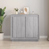 Sideboard Grau Sonoma 80x34x75 cm Holzwerkstoff Vidaxl Sideboard Grau Sonoma 80x34x75 cm Holzwerkstoff Vidaxl von VIDAXL