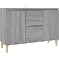 Sideboard,Kommode Grau Sonoma-Eiche 103,5x35x70 cm Holzwerkstoff vidaXL von BONNEVIE