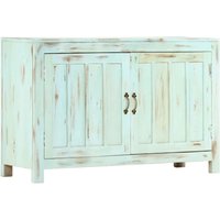 Sideboard Hellblau 110x35x70 cm Massivholz Mango Vidaxl 356803 Sideboard Hellblau 110x35x70 cm Massivholz Mango Vidaxl 356803 von VIDAXL