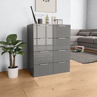 Sideboard Hochglanz-Grau 60x35x80 cm Holzwerkstoff vidaXL889332 Sideboard Hochglanz-Grau 60x35x80 cm Holzwerkstoff vidaXL889332 von VIDAXL