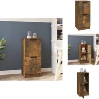 Sideboard Räuchereiche 30x30x70 cm Holzwerkstoff - Schreibtisch - Regal - Sideboard - Wohnraum - Etageren Sideboard Räuchereiche 30x30x70 cm Holzwerkstoff - Schreibtisch - Regal - Sideboard - Wohnraum - Etageren von VIDAXL