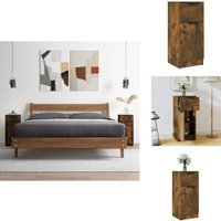 Sideboard Räuchereiche 30x30x70 cm Holzwerkstoff - Schreibtisch - Regal - Wohnzimmermöbel - Holzmöbel - Sideboard Sideboard Räuchereiche 30x30x70 cm Holzwerkstoff - Schreibtisch - Regal - Wohnzimmermöbel - Holzmöbel - Sideboard von VIDAXL