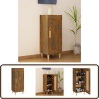 Sideboard Räuchereiche 34,5x34x90 cm Holzwerkstoff - Schreibtisch - Regal - Wohnzimmermöbel - Holzmöbel - Sideboard Sideboard Räuchereiche 34,5x34x90 cm Holzwerkstoff - Schreibtisch - Regal - Wohnzimmermöbel - Holzmöbel - Sideboard von VIDAXL