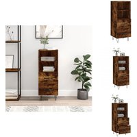 Vidaxl - Sideboard Räuchereiche 34,5x34x90 cm Holzwerkstoff - Sideboard - Wohnwand - Regal - Wohnzimmermöbel - Holzmöbel Vidaxl - Sideboard Räuchereiche 34,5x34x90 cm Holzwerkstoff - Sideboard - Wohnwand - Regal - Wohnzimmermöbel - Holzmöbel von VIDAXL