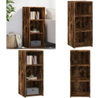 Sideboard Räuchereiche 40x41x93 cm Holzwerkstoff - Schreibtisch - Wohnzimmer Dekoration - Regal - Holzmöbel - Sideboard - Home & Living von VIDAXL