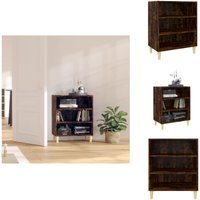 Vidaxl - Sideboard Räuchereiche 57x35x70 cm Holzwerkstoff - Schreibtisch - Wohnzimmerregal - Bücherregale - Holzmöbel - Sideboard Vidaxl - Sideboard Räuchereiche 57x35x70 cm Holzwerkstoff - Schreibtisch - Wohnzimmerregal - Bücherregale - Holzmöbel - Sideboard von VIDAXL