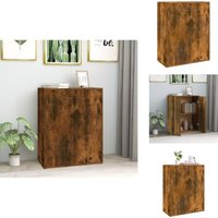 Sideboard Räuchereiche 60x30x75 cm Holzwerkstoff - Sideboard - Wohnzimmer Möbel - Holzmöbel - Regal - TV Stand Sideboard Räuchereiche 60x30x75 cm Holzwerkstoff - Sideboard - Wohnzimmer Möbel - Holzmöbel - Regal - TV Stand von VIDAXL