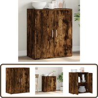 Sideboard Räuchereiche 60x31x70 cm Holzwerkstoff - Holz Sideboard - Wohnzimmer Möbel - Regal - Sideboard Braun - Schreibtisch Organisieren Sideboard Räuchereiche 60x31x70 cm Holzwerkstoff - Holz Sideboard - Wohnzimmer Möbel - Regal - Sideboard Braun - Schreibtisch Organisieren von VIDAXL