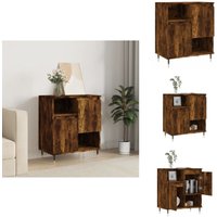 Sideboard Räuchereiche 60x35x70 cm Holzwerkstoff - Schreibtisch - Regal - Wohnzimmermöbel - Holzmöbel - Sideboard Sideboard Räuchereiche 60x35x70 cm Holzwerkstoff - Schreibtisch - Regal - Wohnzimmermöbel - Holzmöbel - Sideboard von VIDAXL