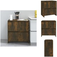 Vidaxl - Sideboard Räuchereiche 70x41x75 cm Holzwerkstoff - Sideboard - Wohnwand - Regal - Wohnzimmermöbel - Holzmöbel Vidaxl - Sideboard Räuchereiche 70x41x75 cm Holzwerkstoff - Sideboard - Wohnwand - Regal - Wohnzimmermöbel - Holzmöbel von VIDAXL